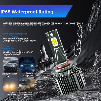 LED predné svetlá do auta, kompatibilné s H1/H4/H7/H11/9005/9006/9012, 130W na pár, 12V, IP68, 50000h životnosť, 5000–11000 lm