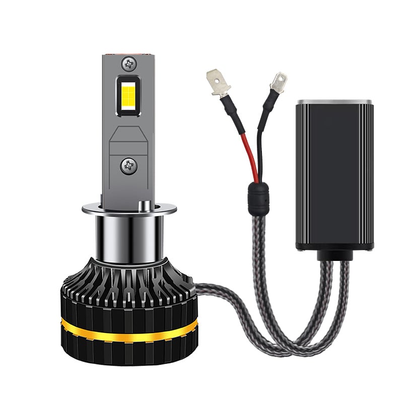 LED automobilové svetlá, univerzálna kompatibilita, žiarovky H7/H4/H11/H1/H3/9005, 150W 12V, 20000LM, IP68, životnosť 50000 h