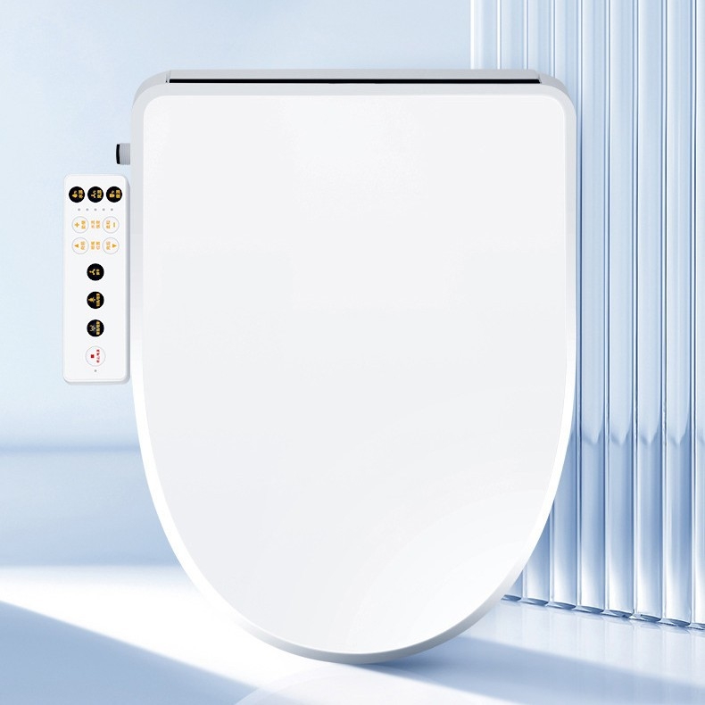 Inteligentná doska toalety s bidetom: okamžité vykurovanie, nastaviteľná teplota vody, umývanie sedadla, vyhrievanie sedadla, sušenie teplým vzduchom, rozstup otvorov 110-178 mm