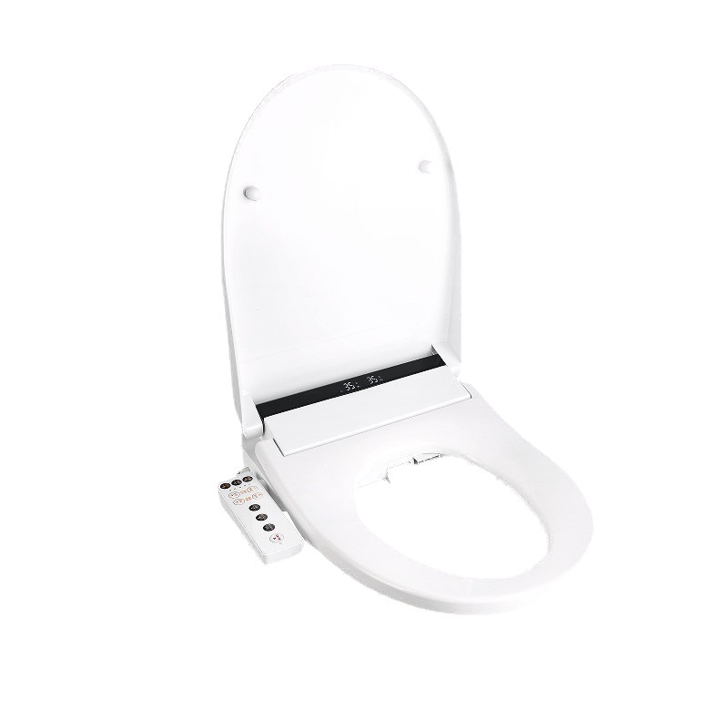 Inteligentná doska toalety s bidetom: okamžité vykurovanie, nastaviteľná teplota vody, umývanie sedadla, vyhrievanie sedadla, sušenie teplým vzduchom, rozstup otvorov 110-178 mm