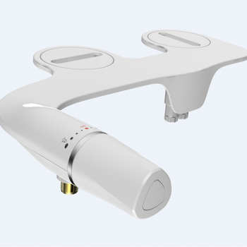 Ultra tenké ručné bidetové sedátko na WC so spínačom, ABS materiál, HaoEhhl