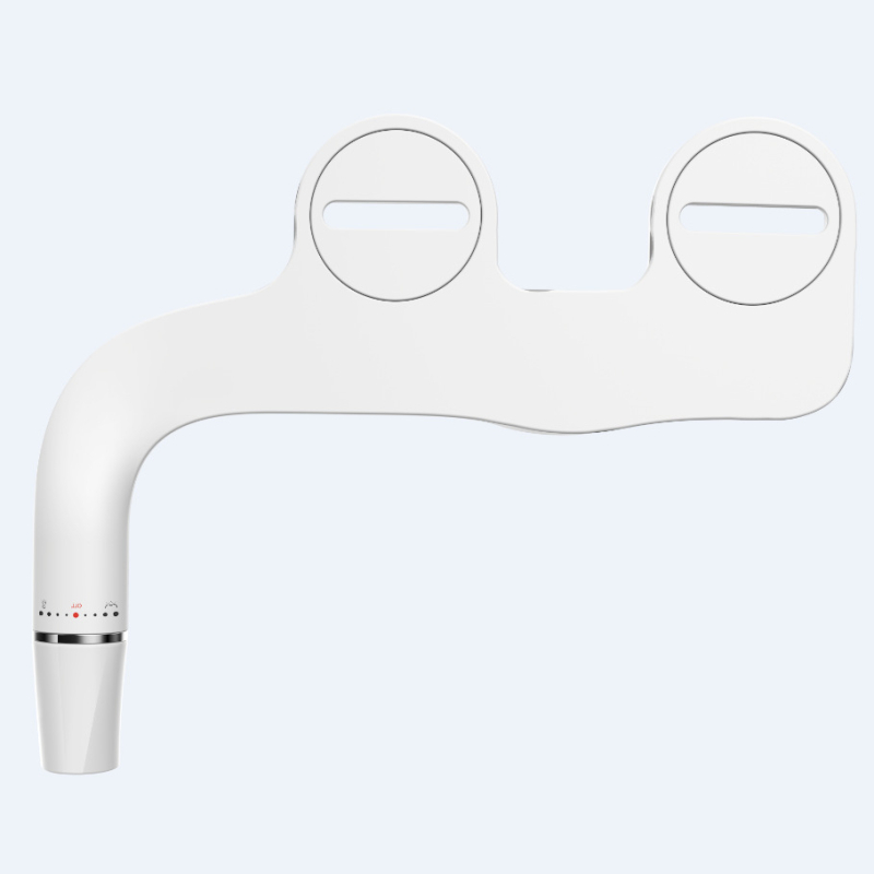 Ultra tenké ručné bidetové sedátko na WC so spínačom, ABS materiál, HaoEhhl