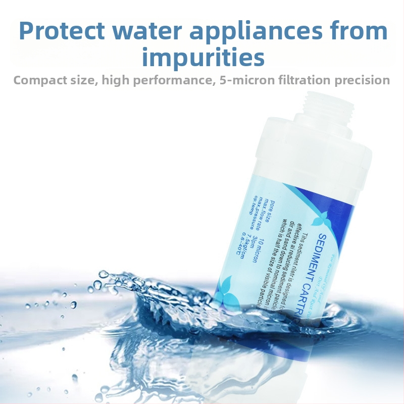 Element filtrare apă Sur | Filtru din PP, carcasă transparentă, prefiltru pentru duș, mașină de spălat, boiler și toaletă inteligentă; filtrare sediment; 100 buc./ambalaj