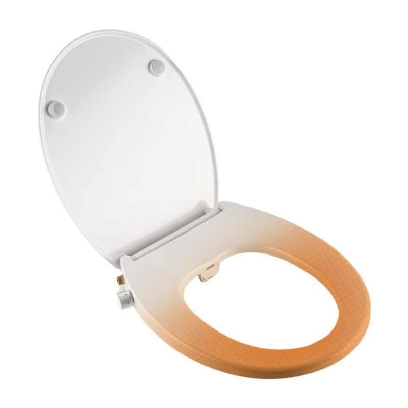 Intelligens WC-ülőke fűtéssel és LED-del, ütéscsillapító, állítható furatközök 109–229 mm, modell S013-02, anyag: PP lemez