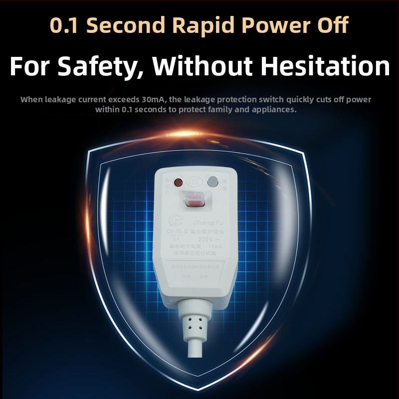 Napájací kábel so zásuvkou 6A pre ohrev vody a chytré sedadlo na toaletu, 220-240V, 3C certifikované