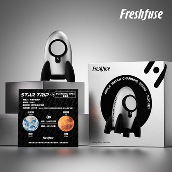 Apple Watch töltőállvány repülőgép-alumínium ötvözetből szilikon talppal, kompatibil Apple Watch-hoz, 254 g