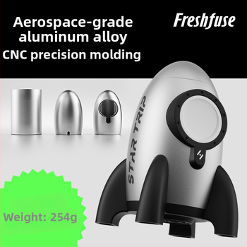 Apple Watch töltőállvány repülőgép-alumínium ötvözetből szilikon talppal, kompatibil Apple Watch-hoz, 254 g