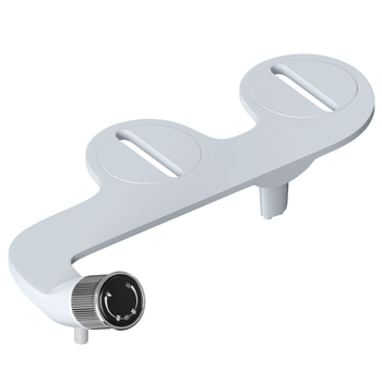 Bidet WC sjedalo, neelektrično, s dvostrukim mlazom toplom i hladnom vodom; ABS materijal, marka Idas, dvodjelni set