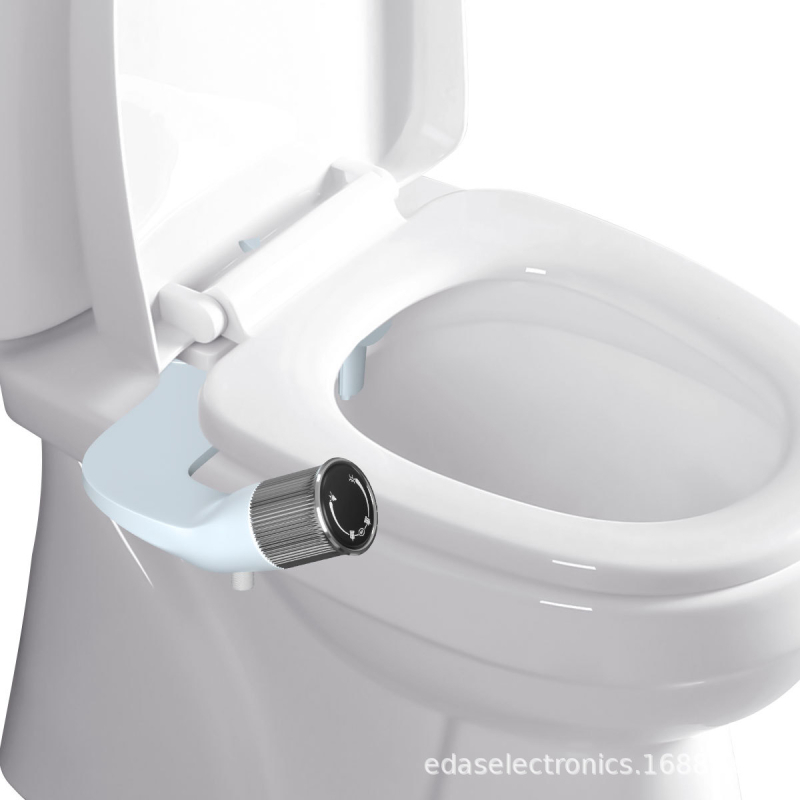 Bidet WC sjedalo, neelektrično, s dvostrukim mlazom toplom i hladnom vodom; ABS materijal, marka Idas, dvodjelni set