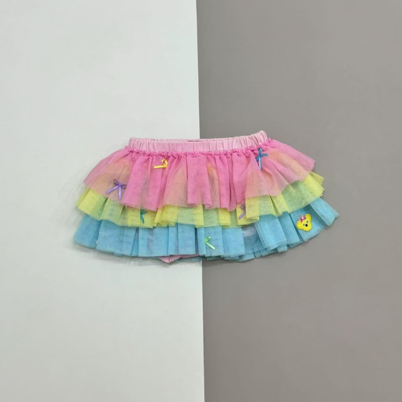 Dječja plisirana suknja u japanskom stilu, 100% pamuk, za djevojčice 3–8 godina, ljeto 2025