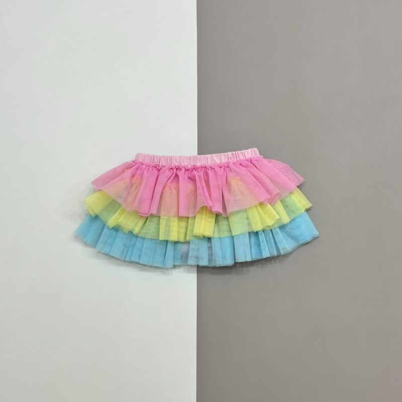 Dječja plisirana suknja u japanskom stilu, 100% pamuk, za djevojčice 3–8 godina, ljeto 2025