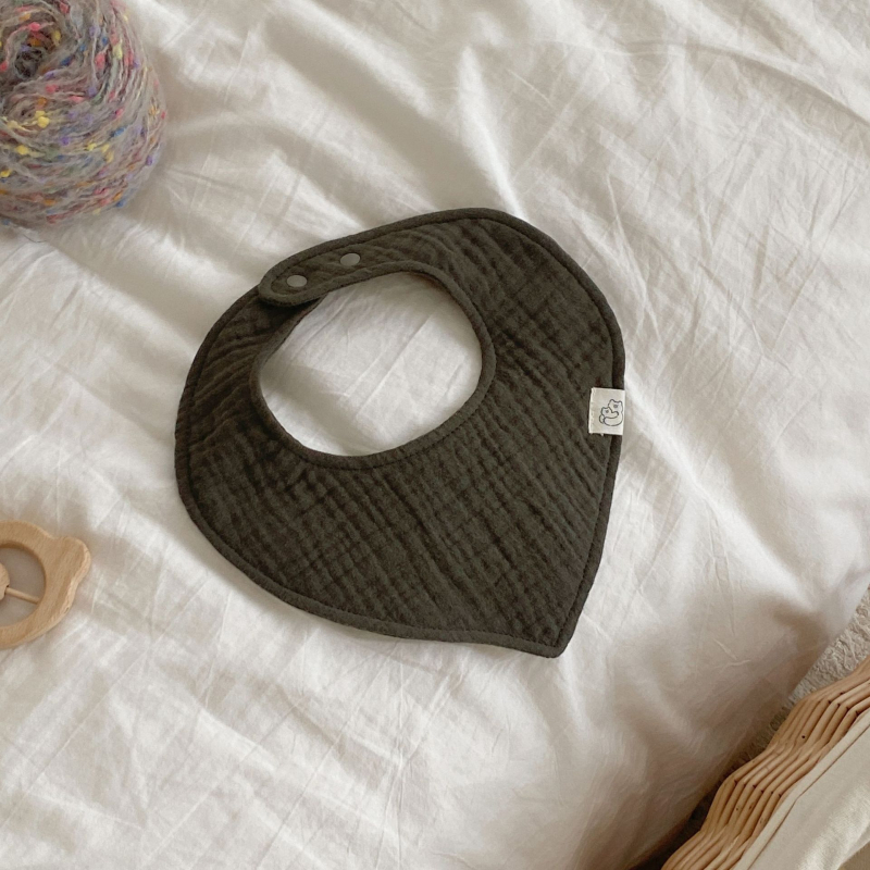 Μπιμπ για μωρά, βαμβακερή γάζα, απορροφητικό, αναπνέει (0–1 ετών, unisex)