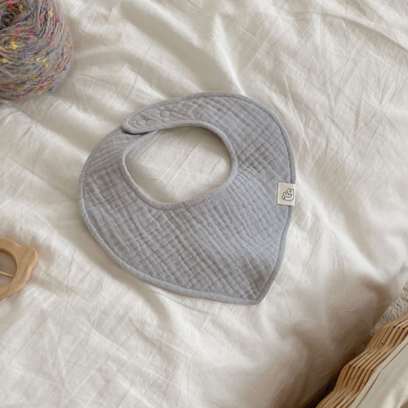Μπιμπ για μωρά, βαμβακερή γάζα, απορροφητικό, αναπνέει (0–1 ετών, unisex)