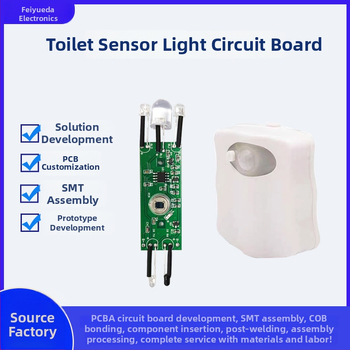 Feiyueda FYD-1501 intelligens WC-fedél világításvezérlő főpanel LED infravörös szenzorral, PCBA áramkör, kapacitás 5000