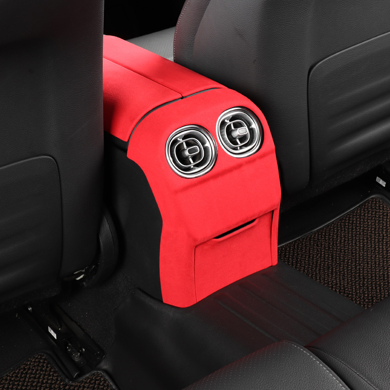 Mercedes-Benz unutarnja ploča središnje konzole — velur koža, kompatibilan s W206