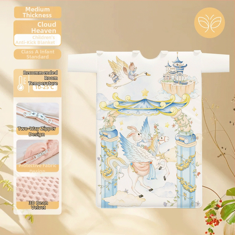 Παιδικός υπνόσακος / κάλυμμα κατά κλωτσιών - Υφασμάτινο από 100% βαμβάκι, βάρος 1.6–2 kg, μάρκα Butterfly Baby, γέμισμα: Άλλο, στυλ: Καρτούν