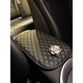 Auto podlaktni jastučić s dizajnom kamelije, navlaka za središnju naslon za ruku, univerzalna kompatibilnost (Materijal: Drugo; Marka: Drugo; Kod proizvoda: Z705169263h729)