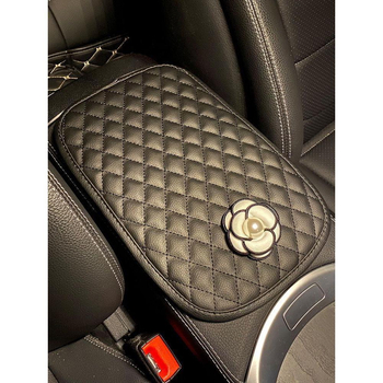 Auto podlaktni jastučić s dizajnom kamelije, navlaka za središnju naslon za ruku, univerzalna kompatibilnost (Materijal: Drugo; Marka: Drugo; Kod proizvoda: Z705169263h729)