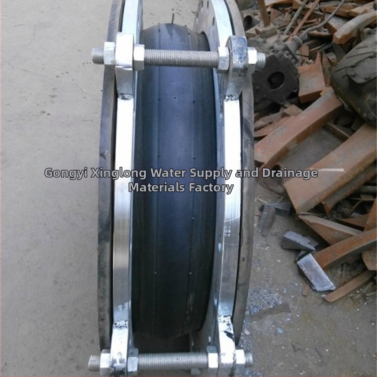 Ελαστικός επεκτατικός σύνδεσμος με φλάντσα, απορρόφηση κραδασμών σωλήνα, DN20–DN3000, Q235 χάλυβας άνθρακα