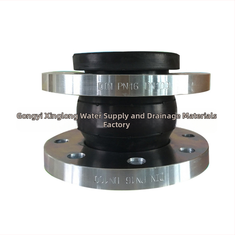 Ελαστικός επεκτατικός σύνδεσμος με φλάντσα, απορρόφηση κραδασμών σωλήνα, DN20–DN3000, Q235 χάλυβας άνθρακα