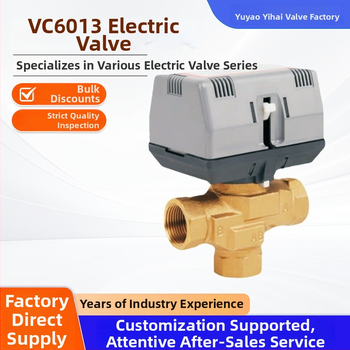 Elektrická dvojcestná guľová klapka DN20, 220V, priamy prechod, studená a teplá voda