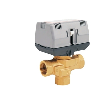 Elektrická dvojcestná guľová klapka DN20, 220V, priamy prechod, studená a teplá voda