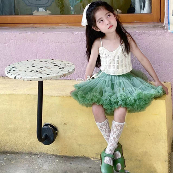 Dječja tutu suknja, princess stil, mini suknja, mrežasti materijal, 80% glavnog materijala, za djevojčice 3–8 godina