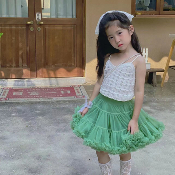 Dječja tutu suknja, princess stil, mini suknja, mrežasti materijal, 80% glavnog materijala, za djevojčice 3–8 godina