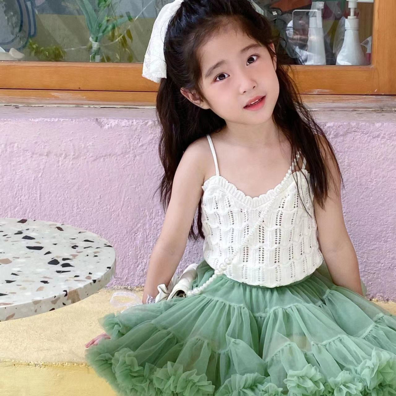 Dječja tutu suknja, princess stil, mini suknja, mrežasti materijal, 80% glavnog materijala, za djevojčice 3–8 godina