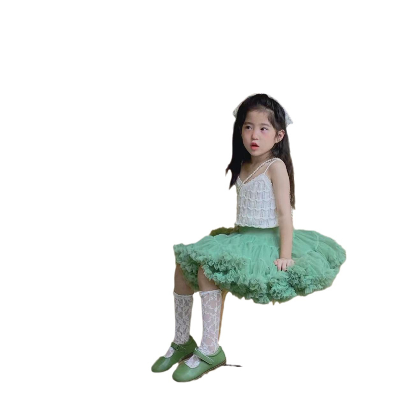 Dječja tutu suknja, princess stil, mini suknja, mrežasti materijal, 80% glavnog materijala, za djevojčice 3–8 godina