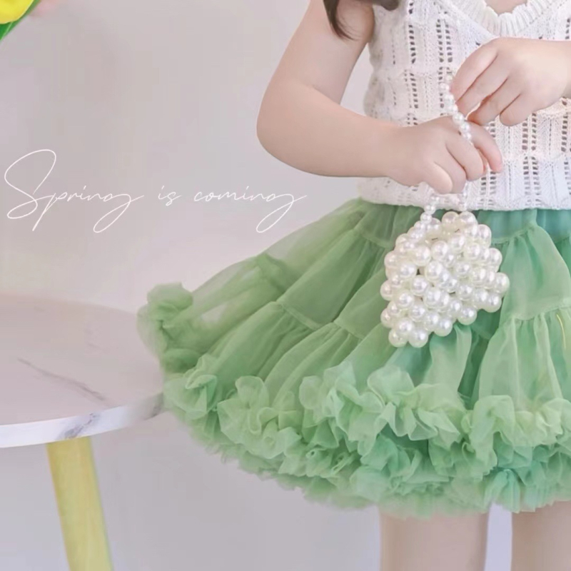 Dječja tutu suknja, princess stil, mini suknja, mrežasti materijal, 80% glavnog materijala, za djevojčice 3–8 godina