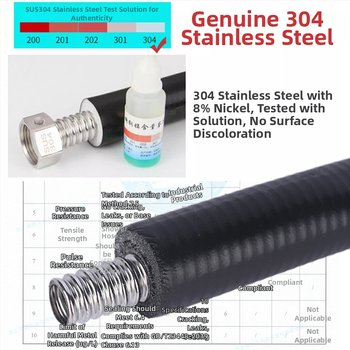 304 ανοξείδωτος κυματοειδής σωλήνας με μόνωση για ηλιακό θερμοσίφωνο, είσοδος και έξοδος ζεστού και κρύου νερού