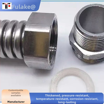 Ανοξείδωτος κυματοειδής σωλήνας εισόδου για θερμοσίφωνα, Fulix, εσωτερική χρήση, ζεστό και κρύο νερό