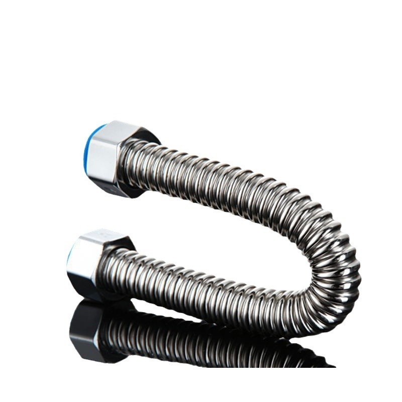 Ανοξείδωτος κυματοειδής σωλήνας εισόδου για θερμοσίφωνα, Fulix, εσωτερική χρήση, ζεστό και κρύο νερό