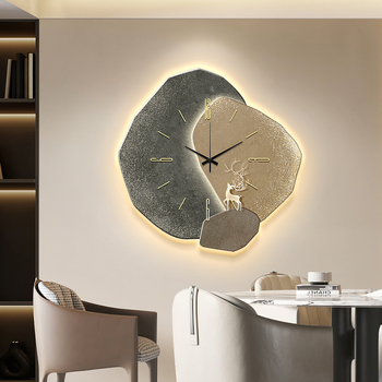 Ρολόι τοίχου Deng-483, ιταλικός μινιμαλισμός, τροφοδοσία με μπαταρία, κίνηση με αδιάκοπη κίνηση δευτερολέπτων, ένδειξη με δείκτες