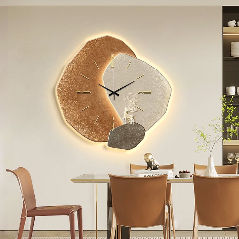 Ρολόι τοίχου Deng-483, ιταλικός μινιμαλισμός, τροφοδοσία με μπαταρία, κίνηση με αδιάκοπη κίνηση δευτερολέπτων, ένδειξη με δείκτες