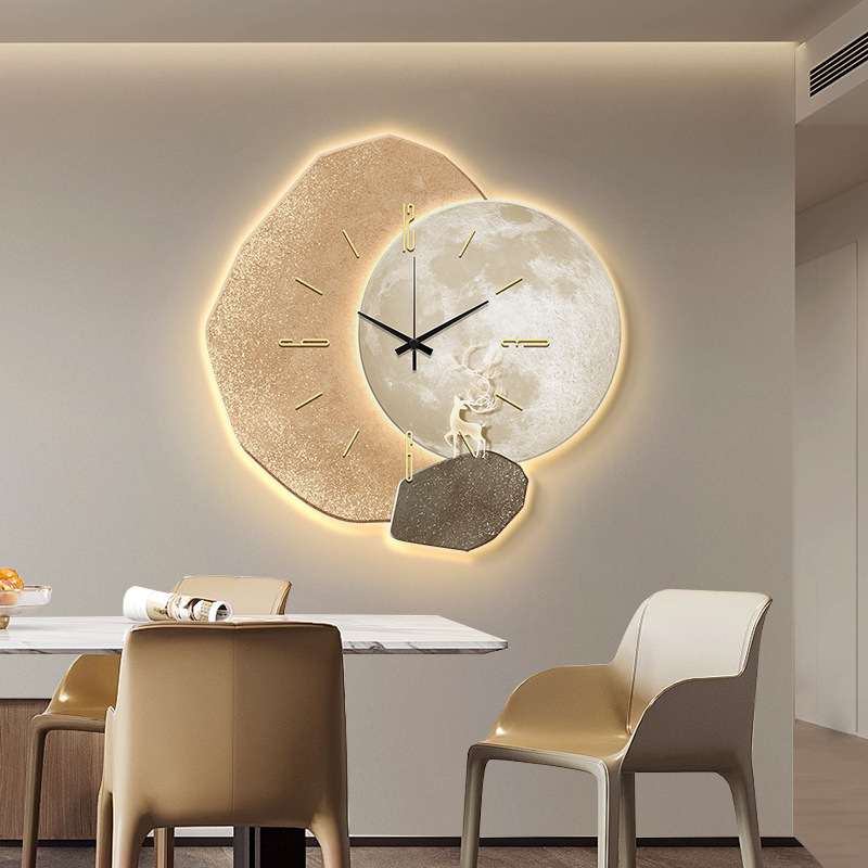 Ρολόι τοίχου Deng-483, ιταλικός μινιμαλισμός, τροφοδοσία με μπαταρία, κίνηση με αδιάκοπη κίνηση δευτερολέπτων, ένδειξη με δείκτες