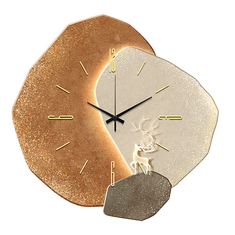 Ρολόι τοίχου Deng-483, ιταλικός μινιμαλισμός, τροφοδοσία με μπαταρία, κίνηση με αδιάκοπη κίνηση δευτερολέπτων, ένδειξη με δείκτες