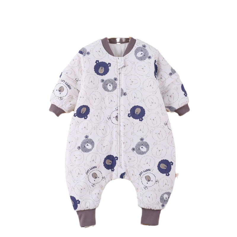 Παιδική πυτζάμα-σάκος ύπνου με αποσπώμενα μανίκια, 100% βαμβάκι, ελαφρύ πάπλωμα