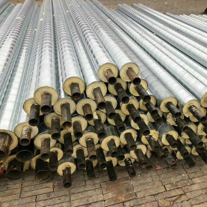 Σωλήνας με μόνωση πολυουρεθανης από γαλβανισμένο φύλλο σιδήρου για εξωτερική χρήση, σπειροειδής σχεδίαση