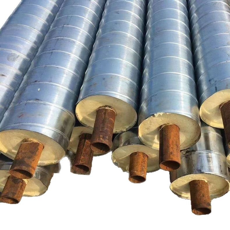 Σωλήνας με μόνωση πολυουρεθανης από γαλβανισμένο φύλλο σιδήρου για εξωτερική χρήση, σπειροειδής σχεδίαση