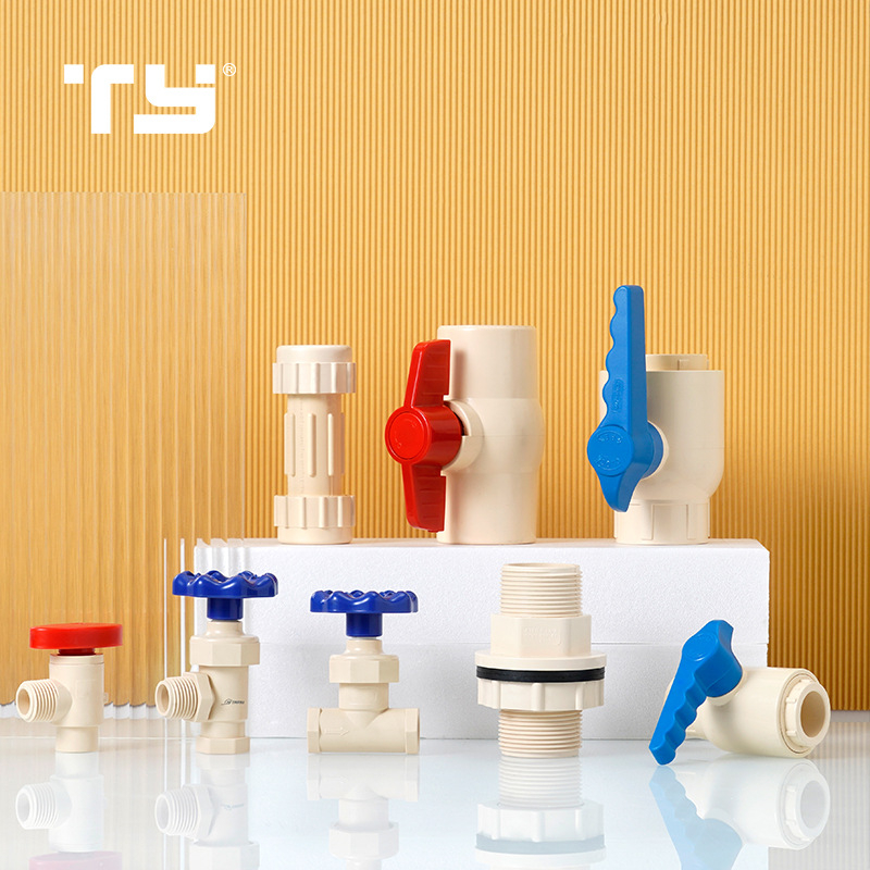 CPVC CTS fiting pre horúcu a studenú vodu — model G00–g60, SDR11/SDR13.5, ASTM D2846, CPVC materiál