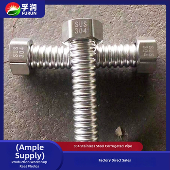 Fu Run 304 ανοξείδωτος σωλήνας εισόδου για ηλιακό θερμοσίφωνο, κατάλληλος για boiler εγκατεστημένο σε τοίχο και σωληνώσεις ζεστού και κρύου νερού στην κουζίνα και στο μπάνιο.