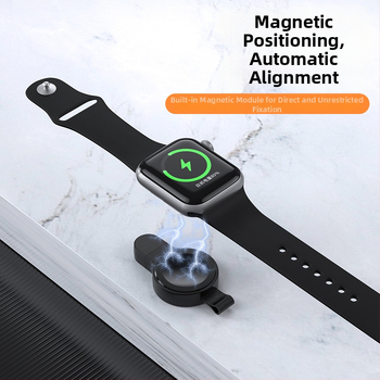 XJCX Apple Watch vezeték nélküli töltő – kompatibilis a Series 8, 7, 6, SE és az 5-tel