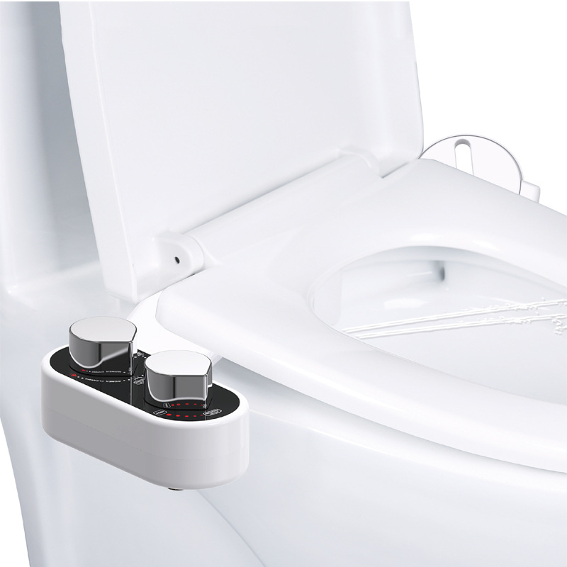 WC bidet sjedalo s dvostrukom mlaznicom, topla/hladna voda, bez napajanja, jednostavna ugradnja, ABS, modeli 3700/3710/3720, CUPC certifikat