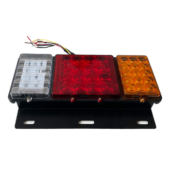 LED stražnje svjetlo s čeličnim okvirom, PC-ABS, 12/24V, 3W, za kamione i poljoprivredna vozila