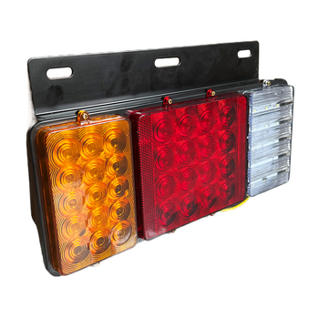 LED stražnje svjetlo s čeličnim okvirom, PC-ABS, 12/24V, 3W, za kamione i poljoprivredna vozila