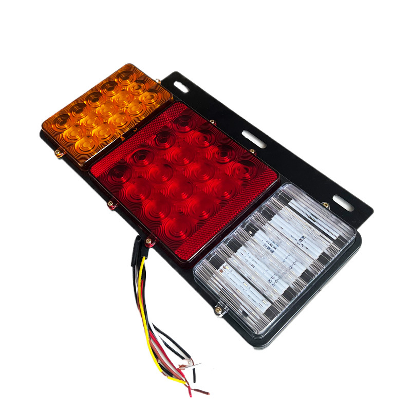 LED stražnje svjetlo s čeličnim okvirom, PC-ABS, 12/24V, 3W, za kamione i poljoprivredna vozila