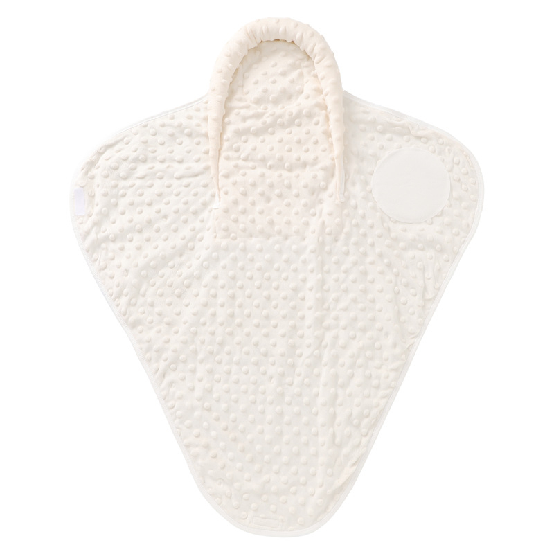 Dječji spavaći vreć s oblikovnim jastučićem, Envelope stil, Beanie Velvet materijal, punilo Silk-like Cotton, točkasti uzorak, za novorođenčad