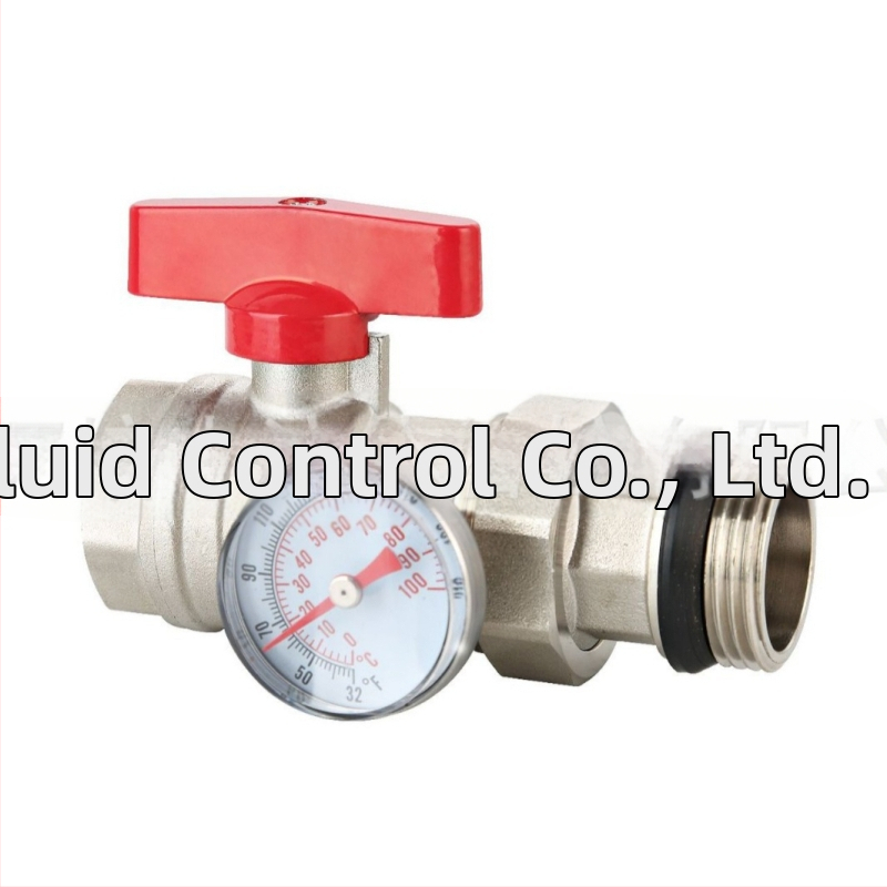 Guľový ventil série s pohonom vodou, priamy tok, vhodný pre vodu a vzduch, 3C vodný systém, guľový typ